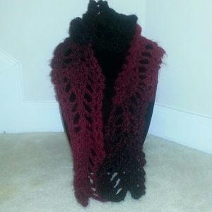 Handmade Pineapple Stitch Scarf - NEVER WORN